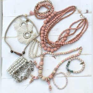 Vintage Contemporary Lot of Jewelry - Romantic and Boho